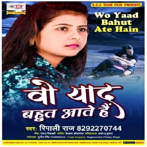 Wo Yaad Bahut Aate Hai (Ripali Raj) 2021 Mp3 Song
