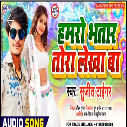 Hamar Bhatar Tora Lekha Ba | Sujit Tiger , Antra Singh Priyanka | 2020 Mp3 Songs