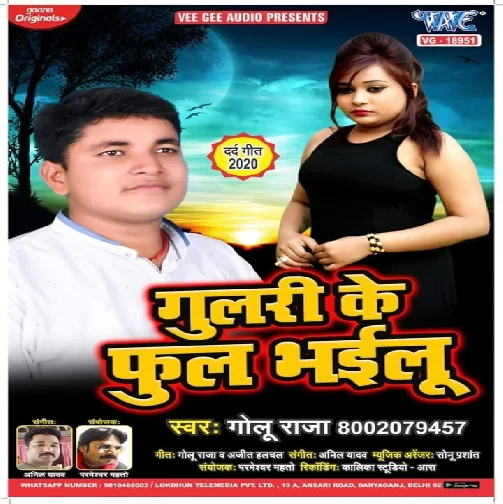 Gulari Ke Phool Bhailu (Golu Raja) 2020 Mp3 Songs
